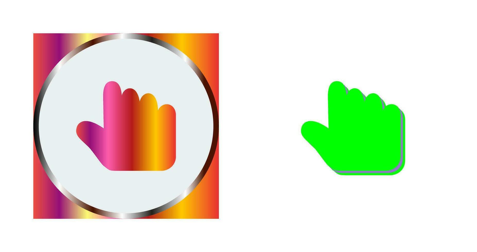 Unique Hold Vector Icon