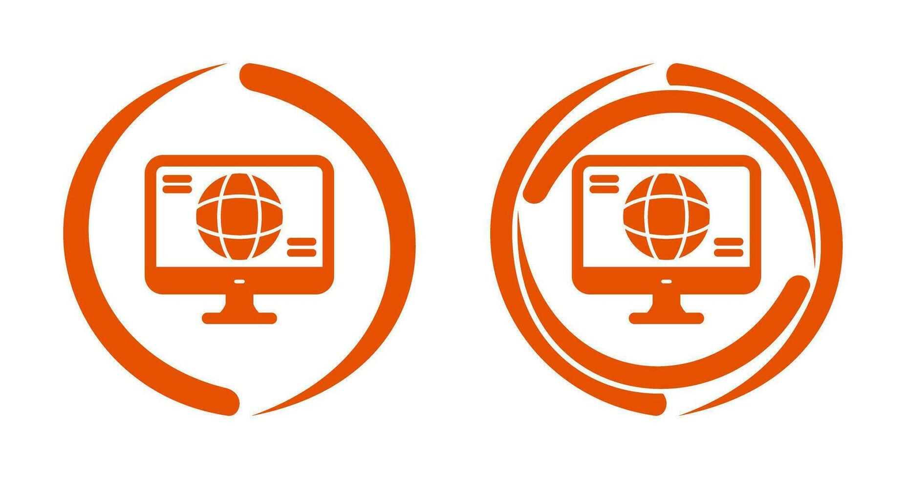 Monitor Vector Icon