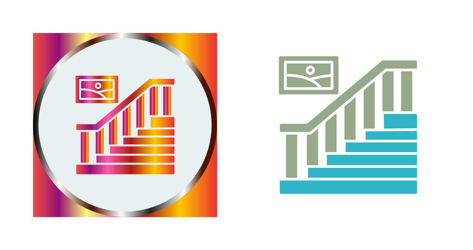 Stair Vector Icon