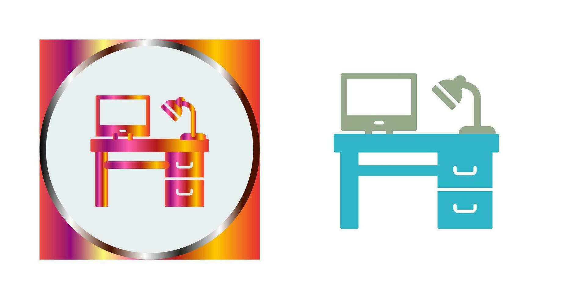 Desk Vector Icon