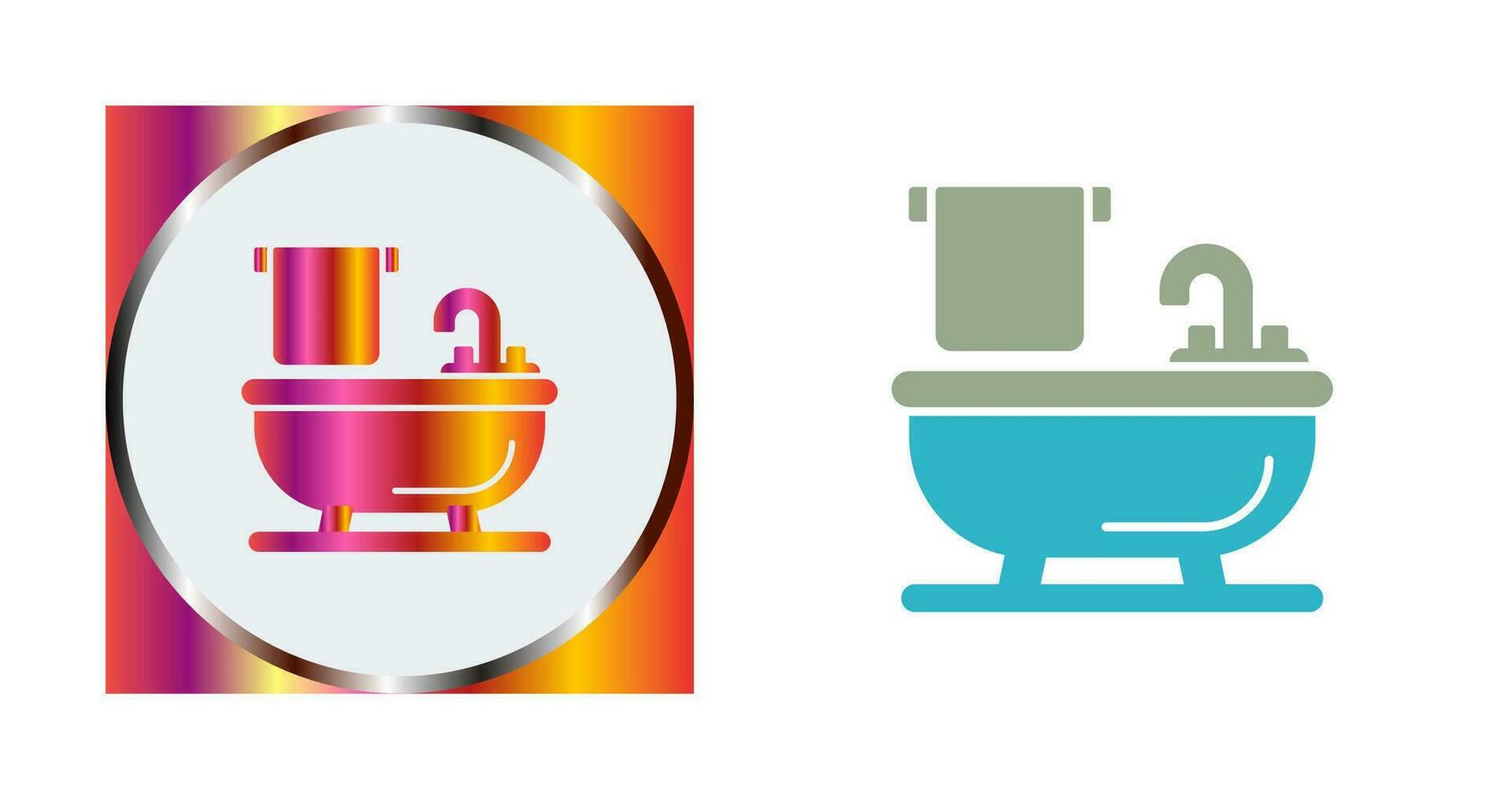 Bathtub Vector Icon