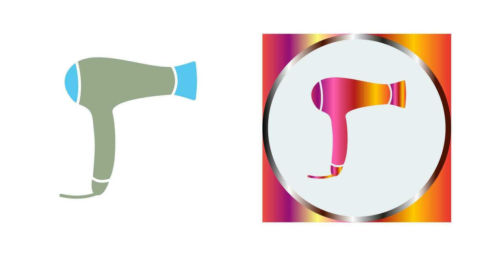 Hair Dryer Vector Icon