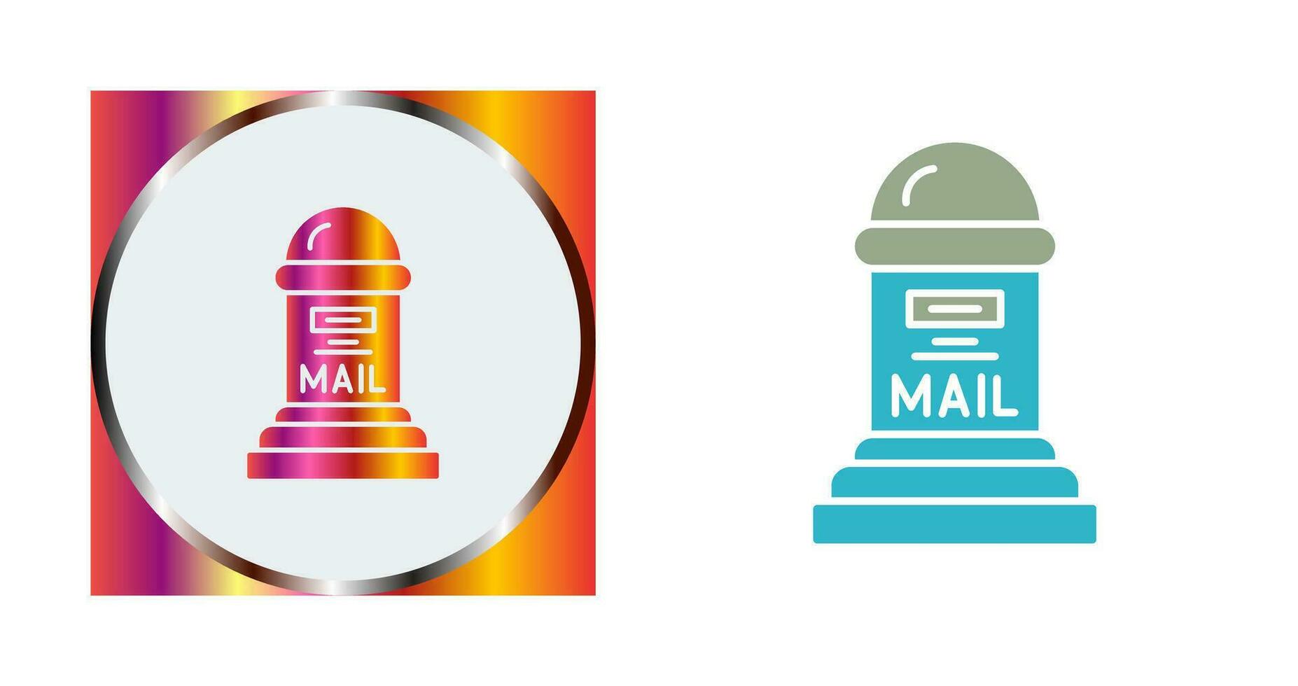 Mail Box Vector Icon