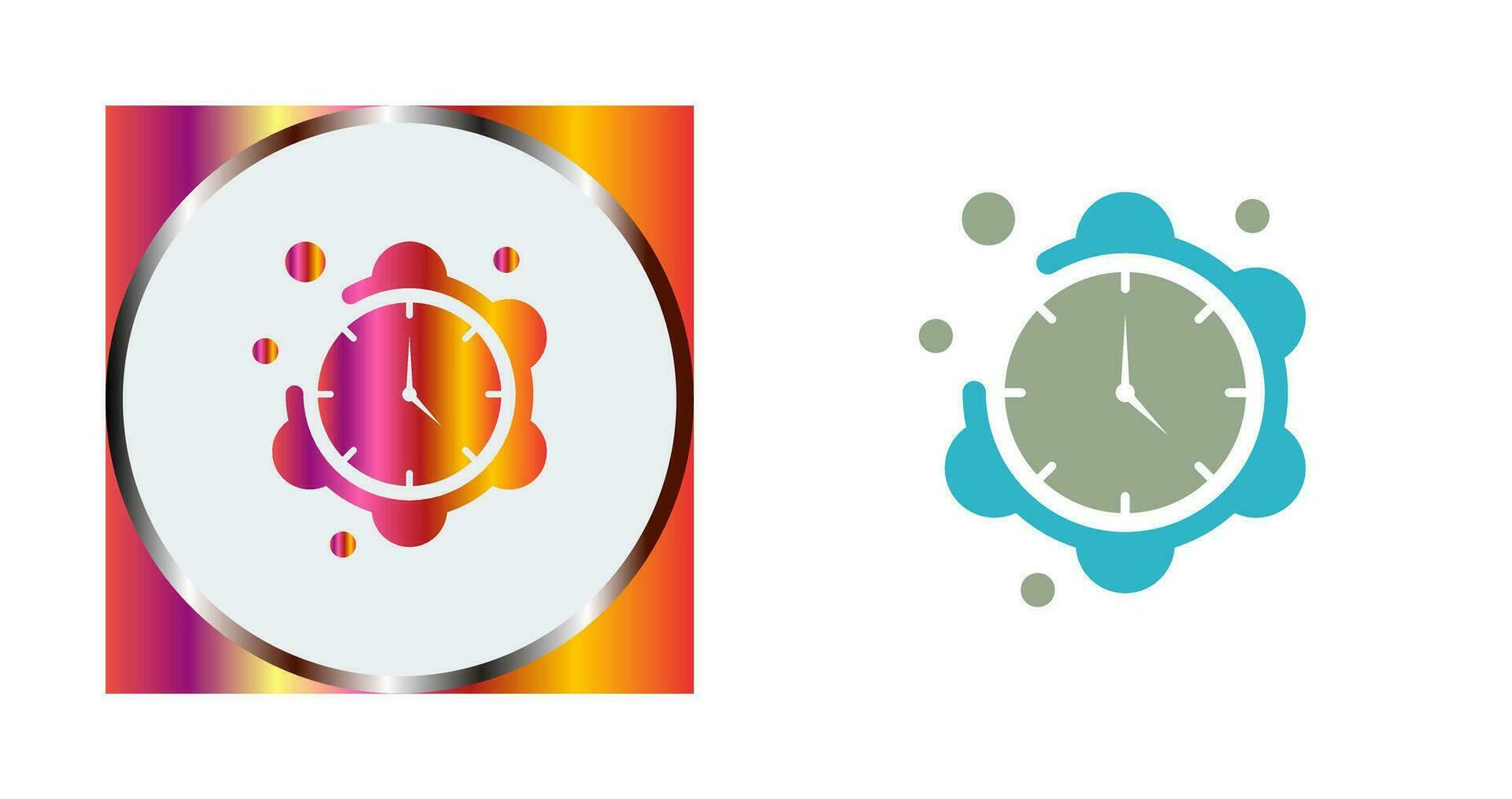 Clock Vector Icon