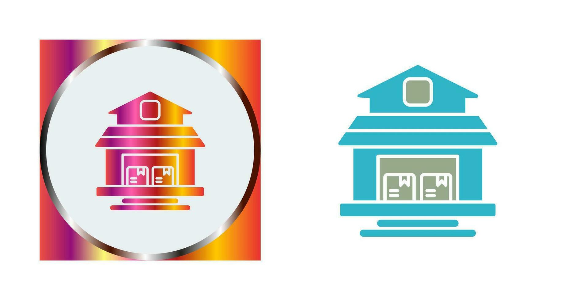 Warehouse Vector Icon
