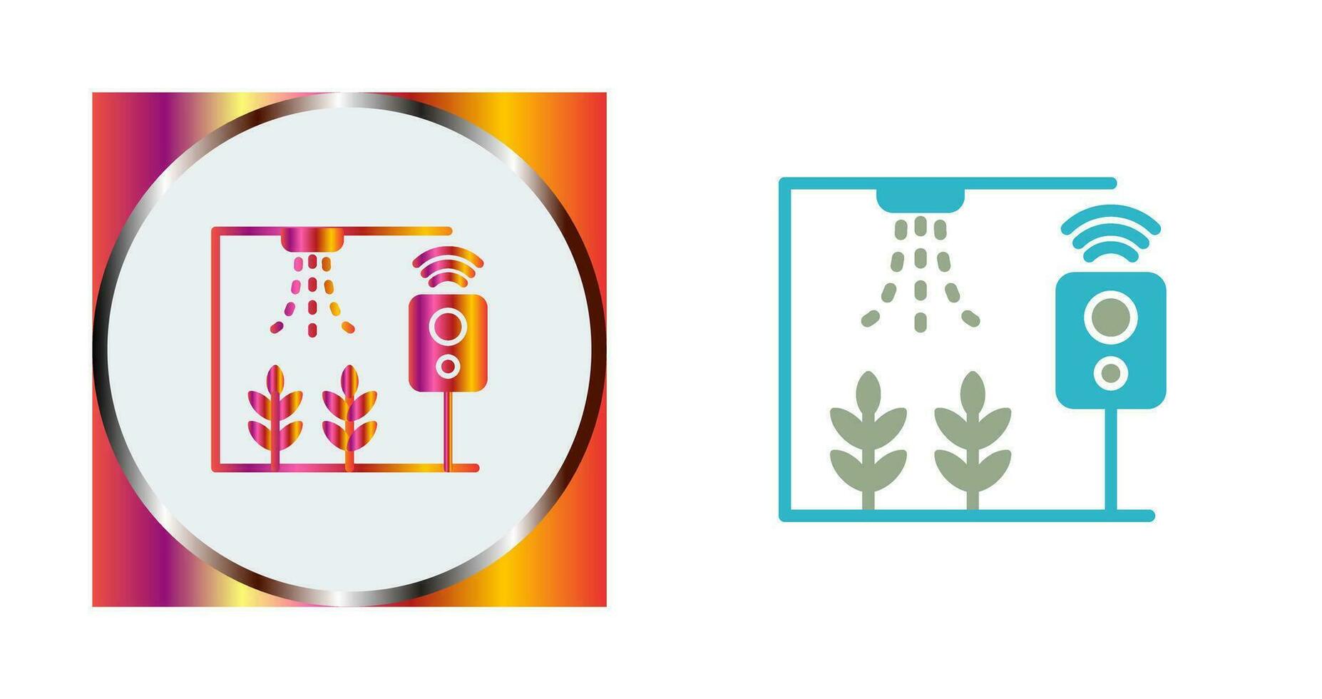Smart Farm Vector Icon