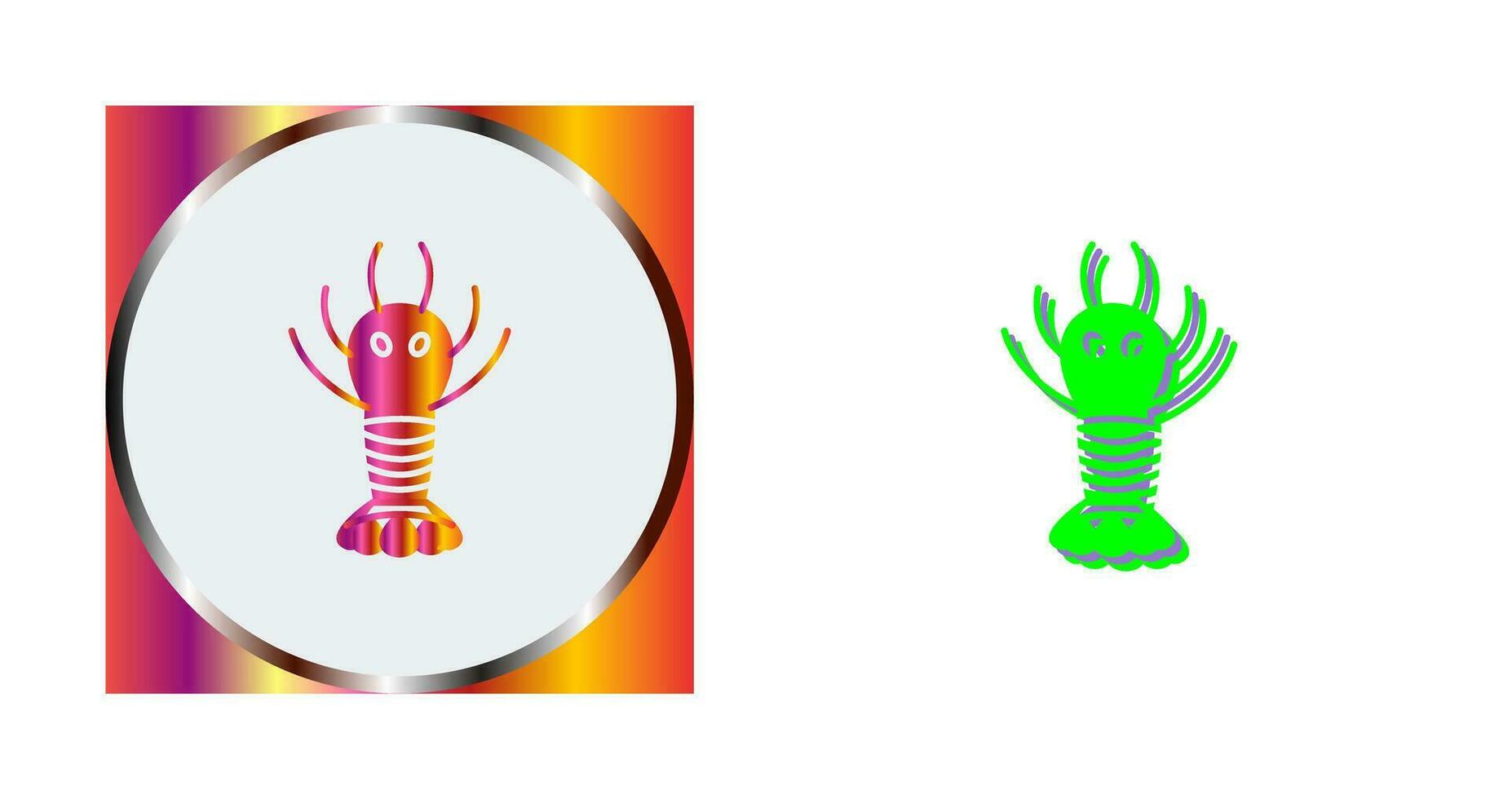 Lobster Vector Icon