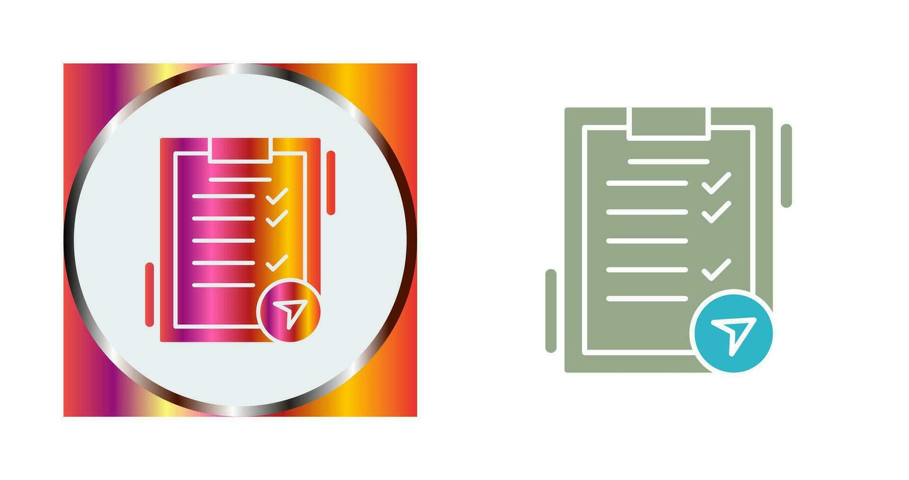Clipboard Vector Icon