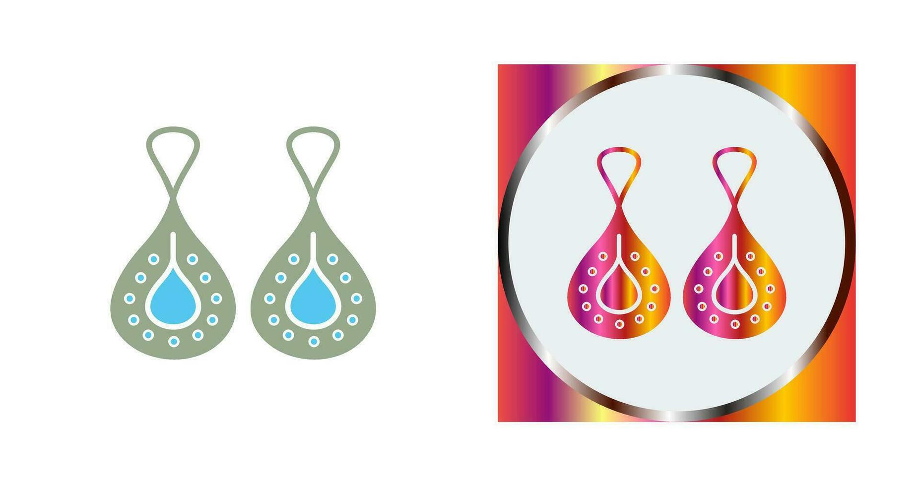 Earring Vector Icon