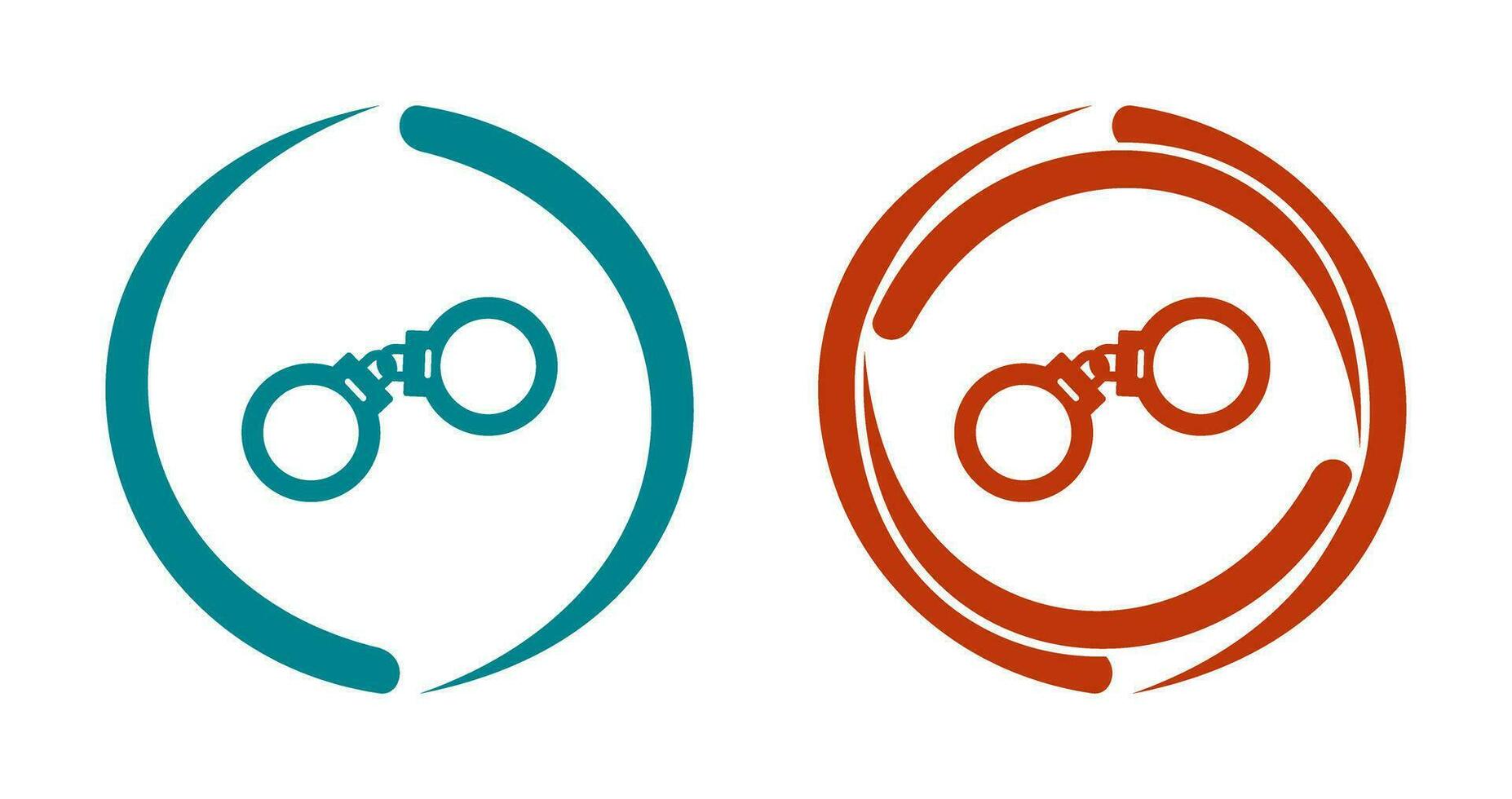 Handcuffs Vector Icon