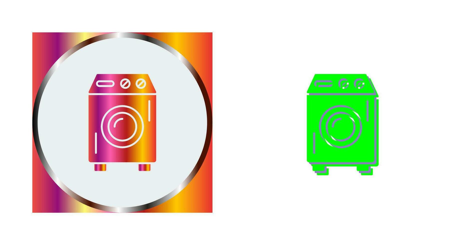 Washing Machine Vector Icon