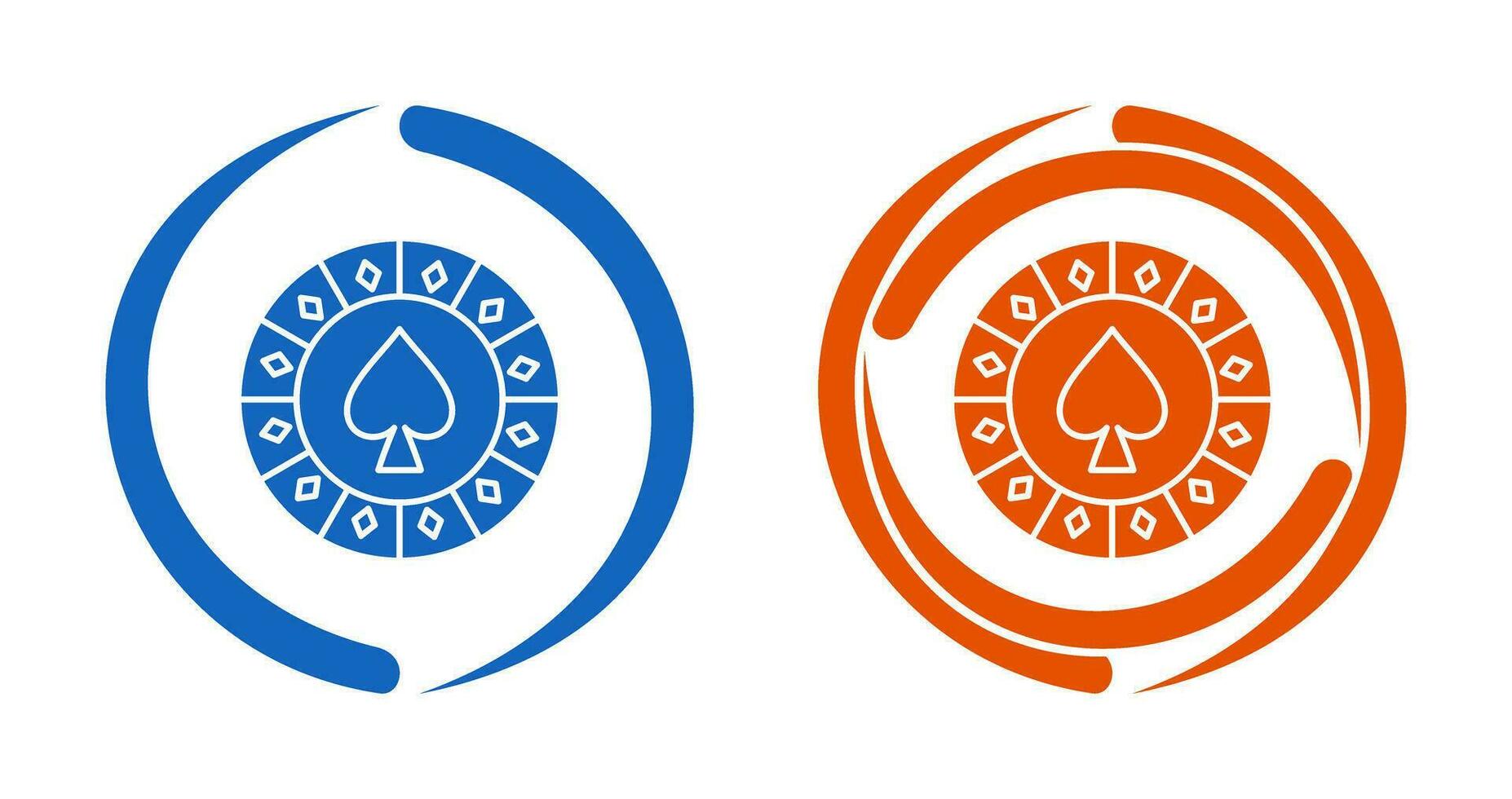 Spade Chip Vector Icon