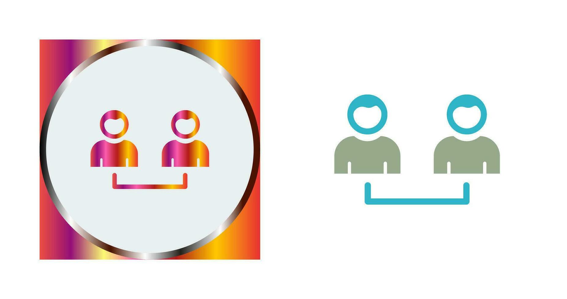 Connected Users Vector Icon