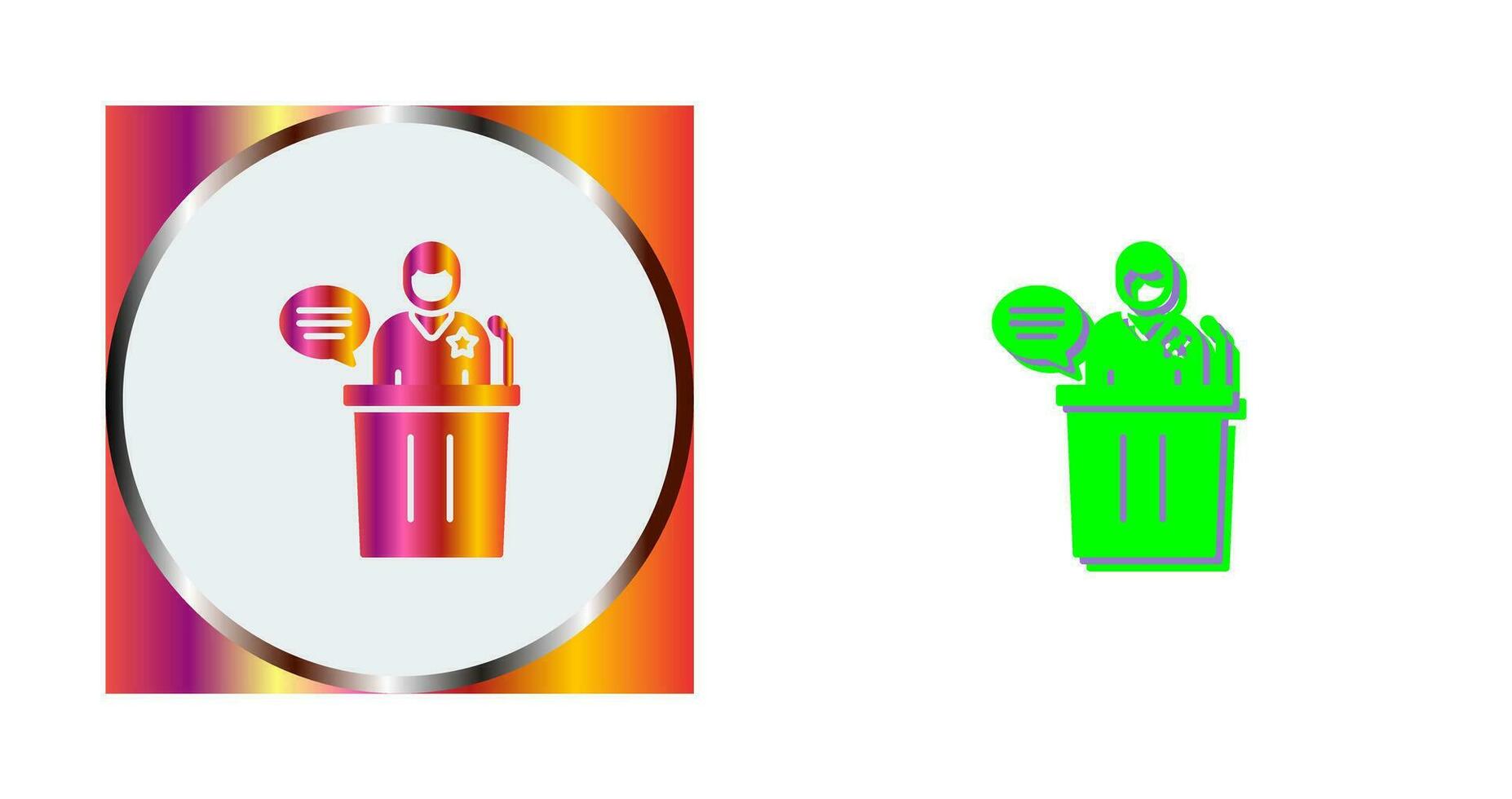 Debate Vector Icon
