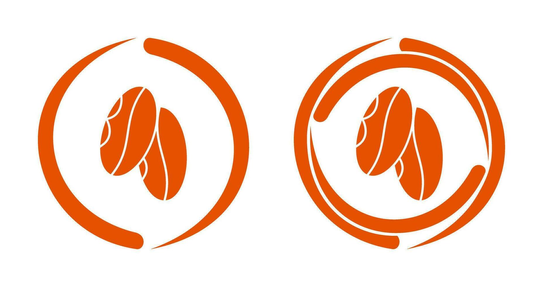 Coffee Grain Vector Icon