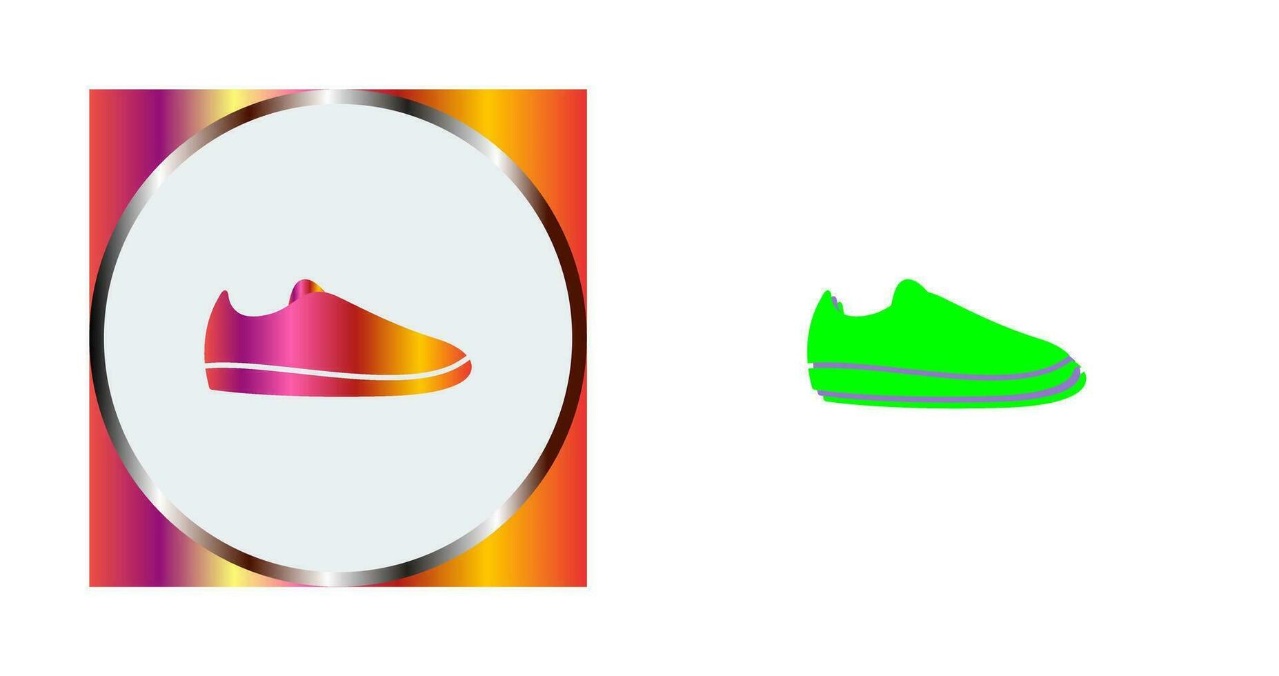 Casual Shoes Vector Icon