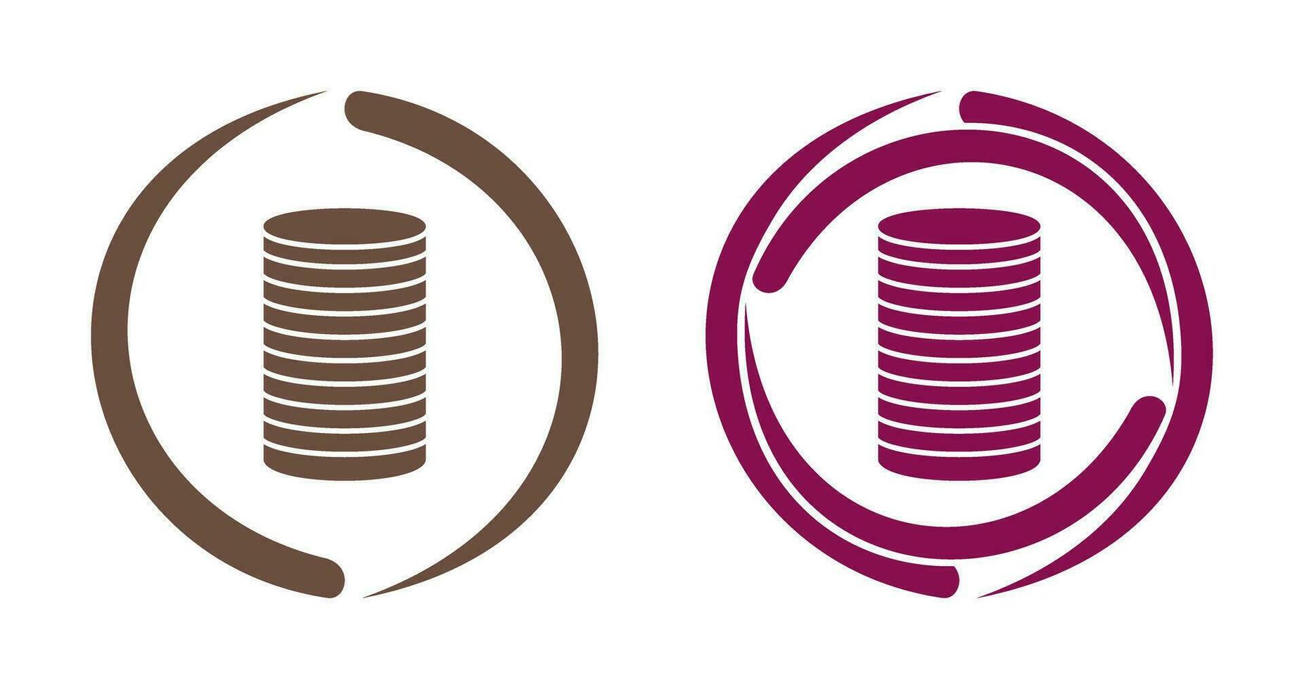 Stack of Coins Vector Icon