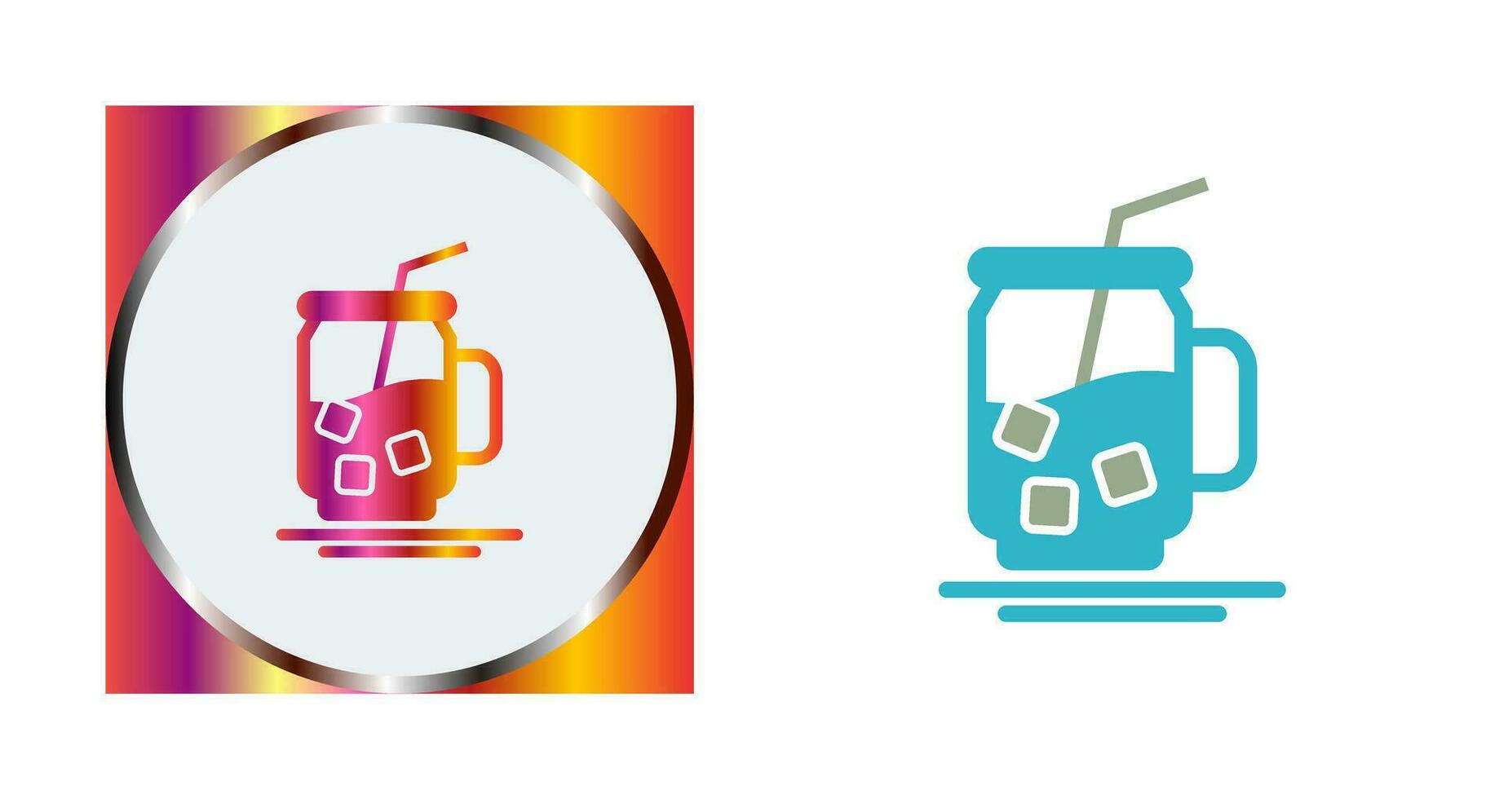 Iced Tea Vector Icon