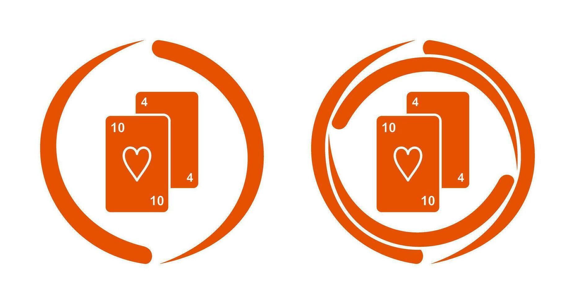 Playing Cards Vector Icon