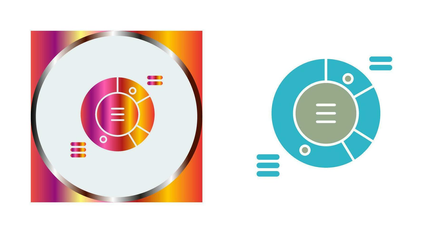Pie Chart Vector Icon
