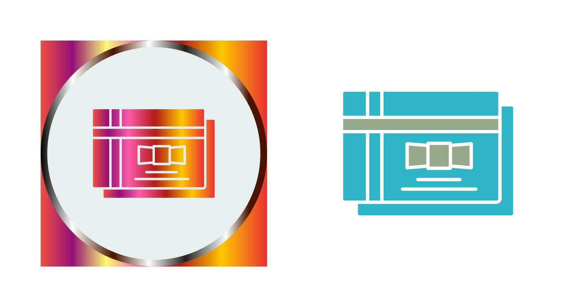 Gift Card Vector Icon