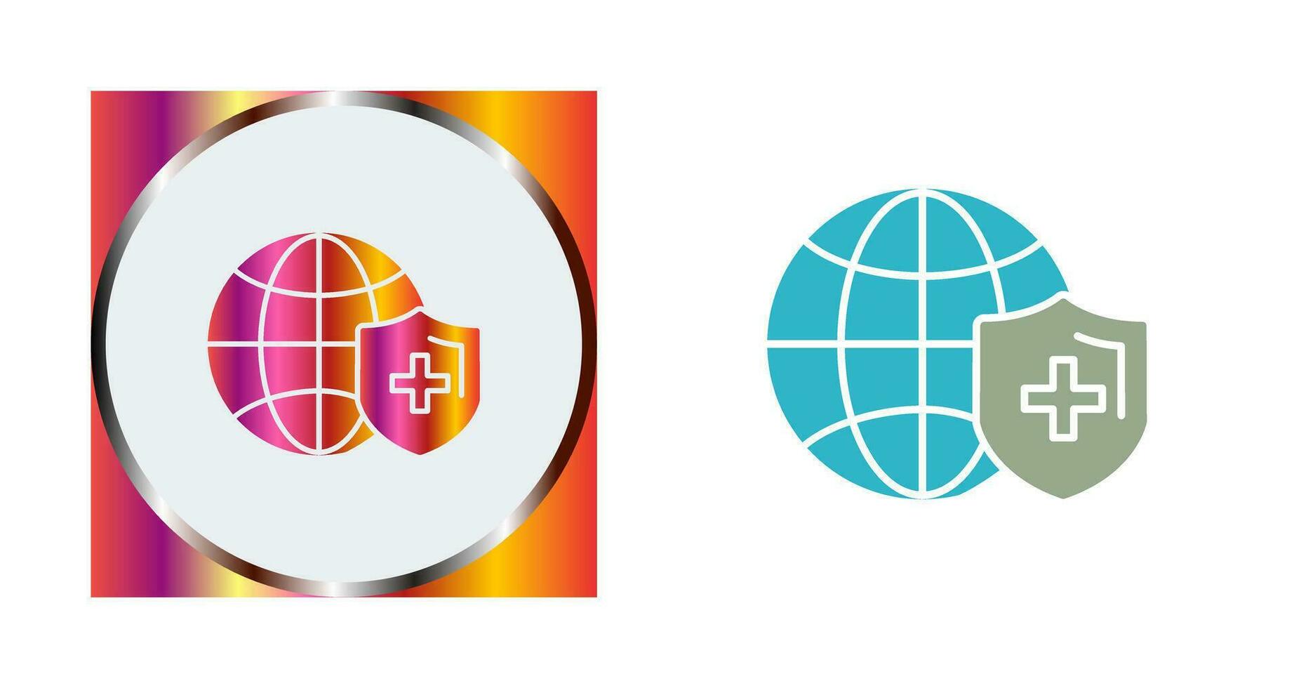 Global Protection Vector Icon