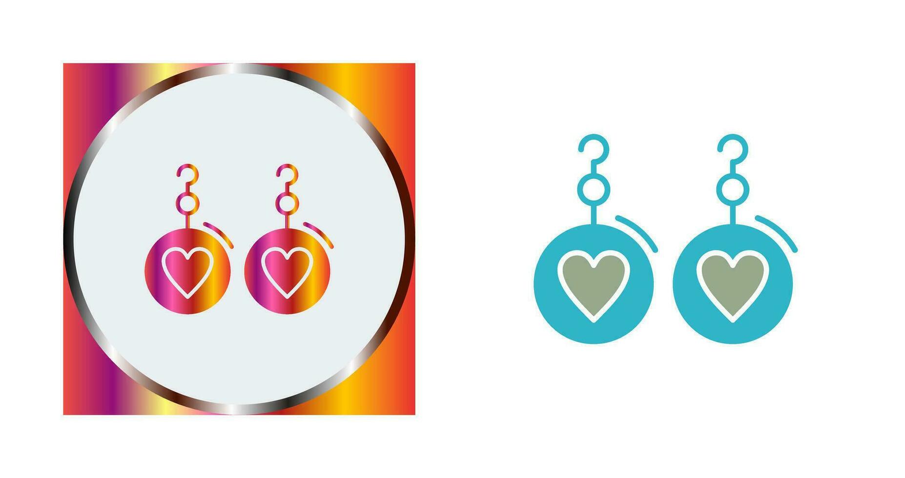 Earrings Vector Icon