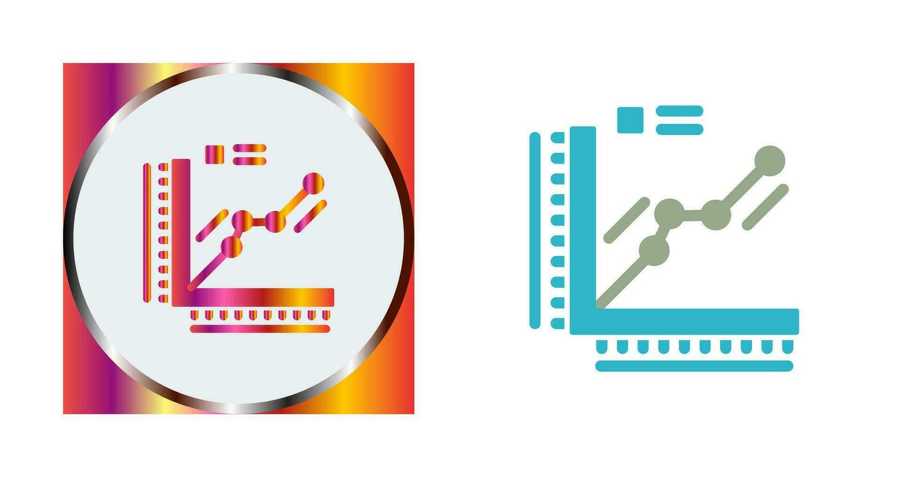 Graph Vector Icon