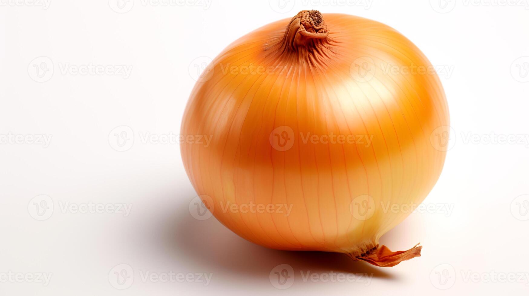 Photo of Onion isolated on white background.