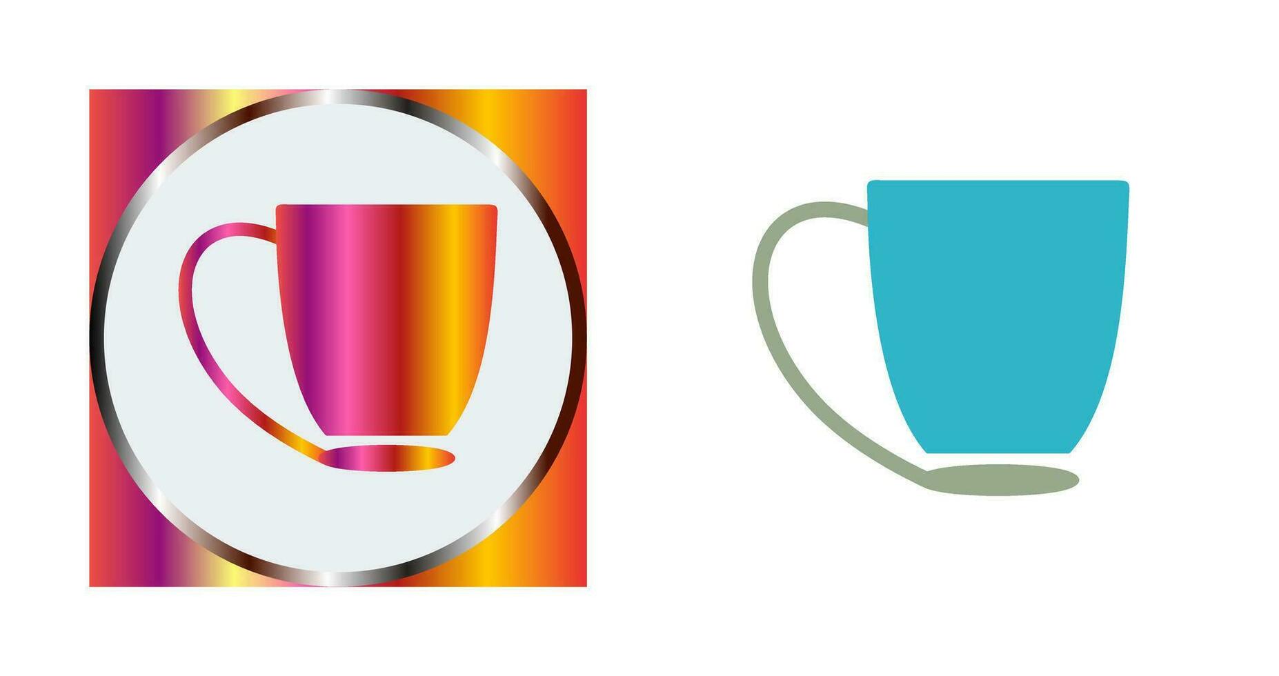 icono de vector de taza de café