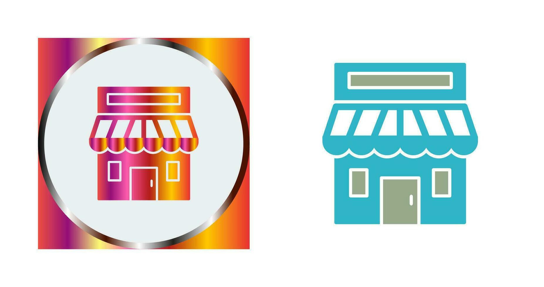 Retail Place Vector Icon