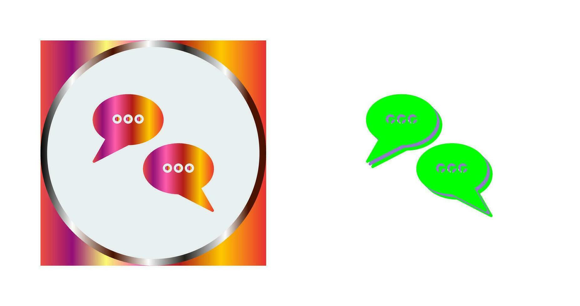 Conversation Bubbles Vector Icon