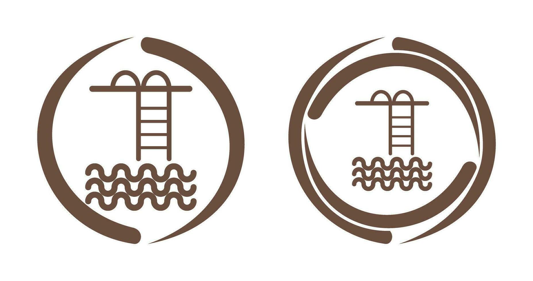 Swiming pool Vector Icon