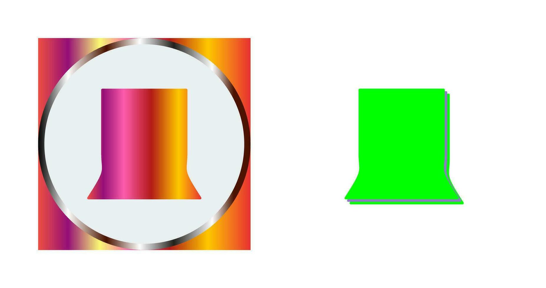 Unique Back Stand Vector Icon