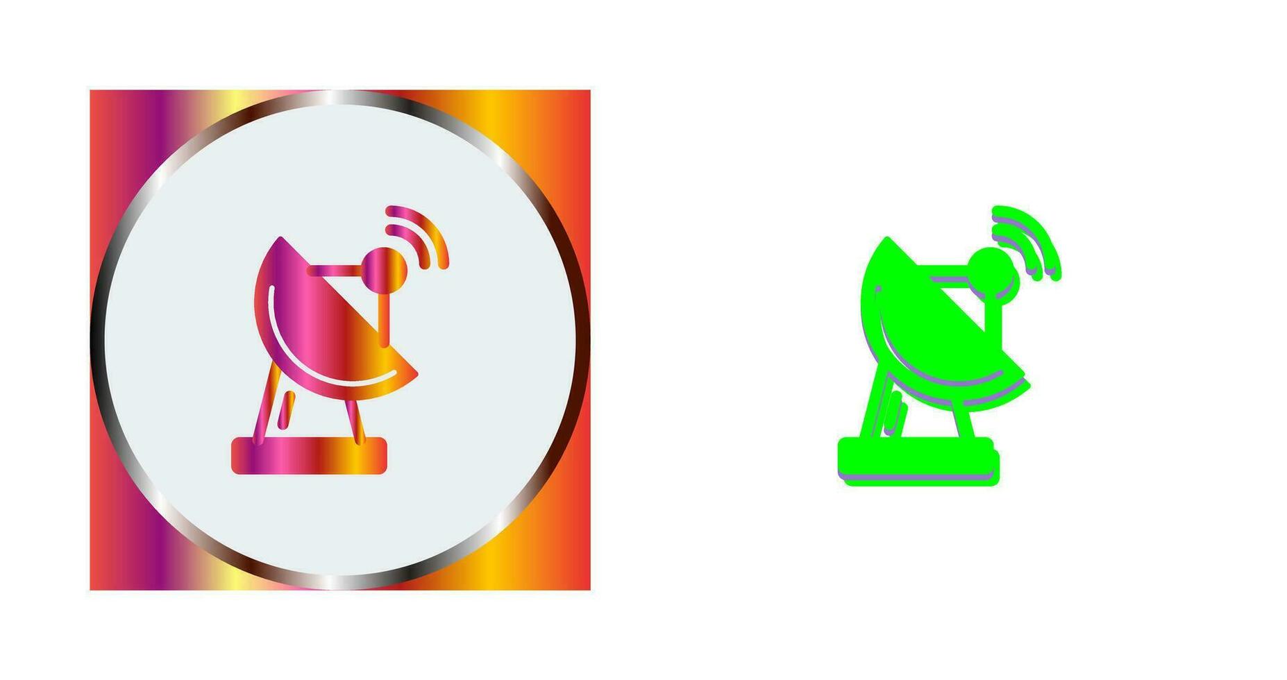 Radar Vector Icon