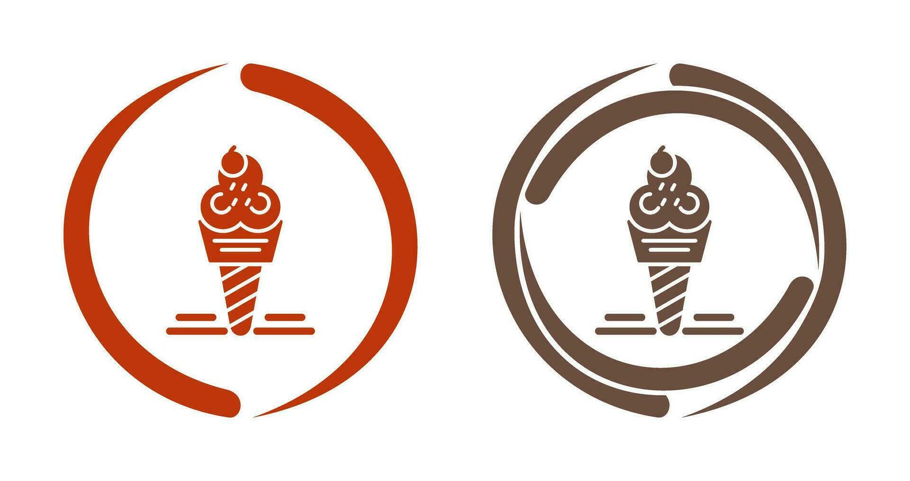 icono de vector de helado