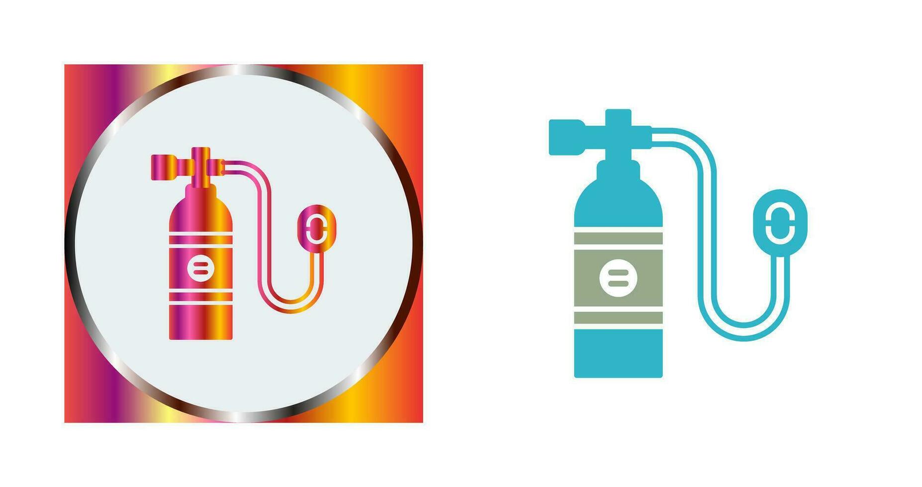 Oxygen Tank Vector Icon