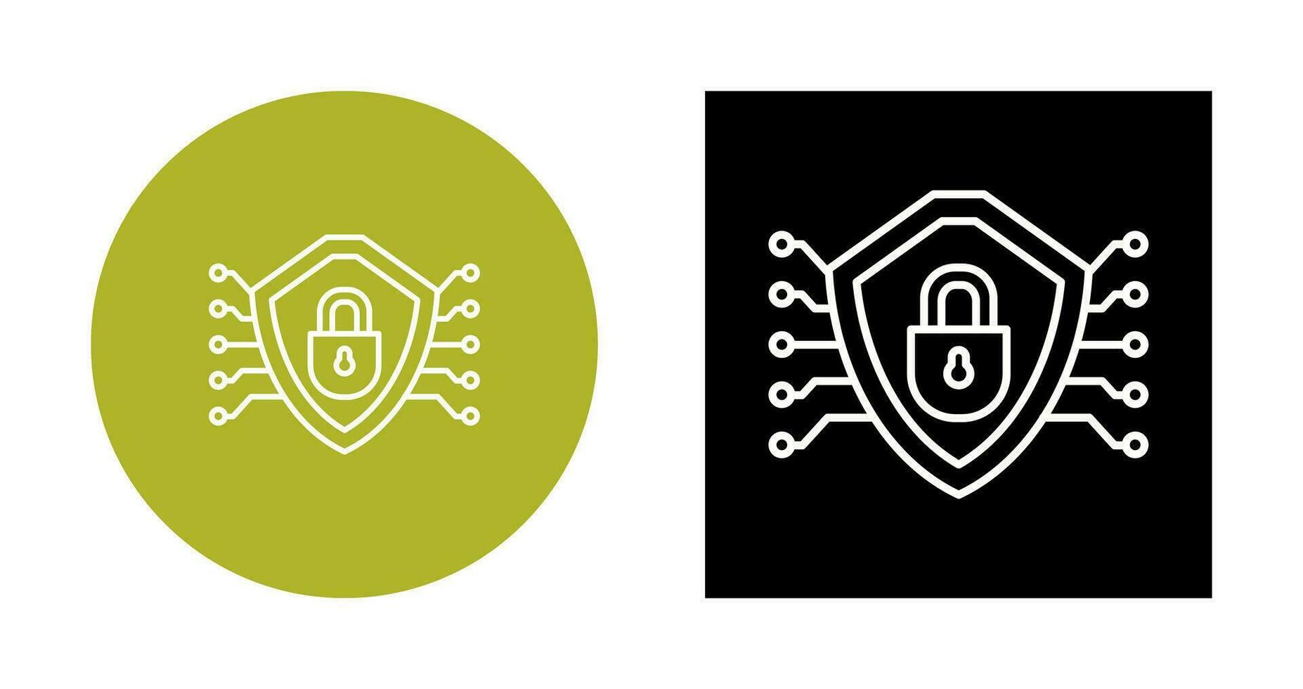 Cyber Security Vector Icon