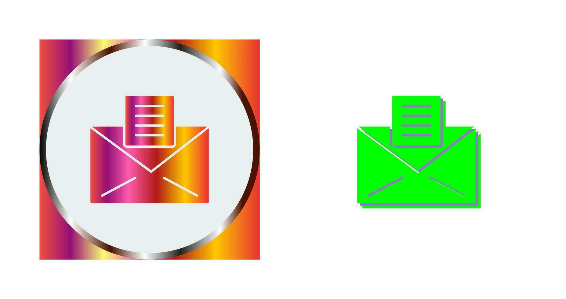Email Documents Vector Icon