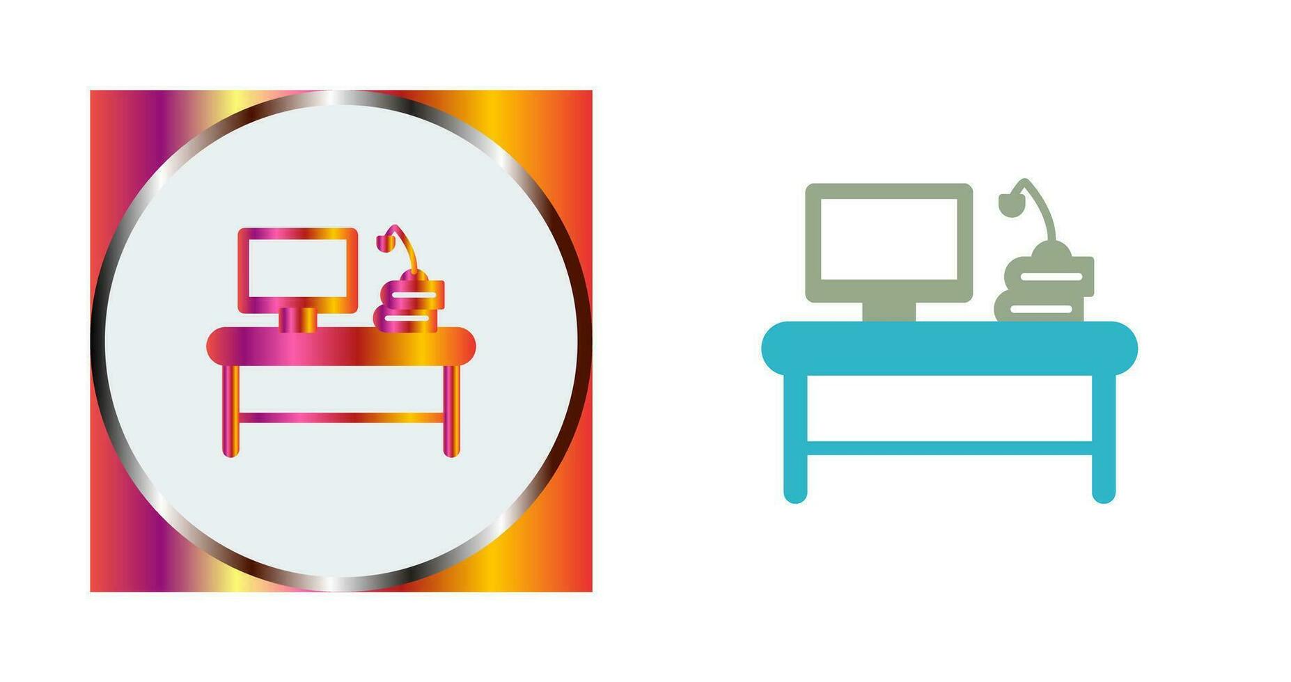 Desktop Vector Icon