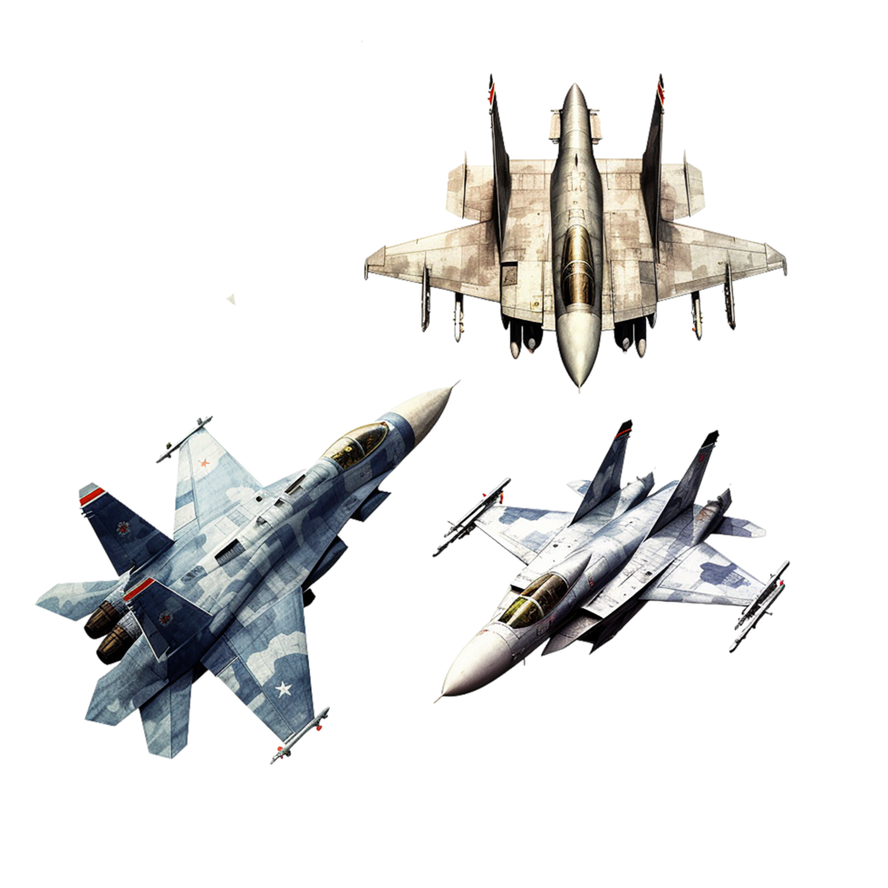 Aircrafts Png, Fighter Aircrafts Png, Fighter Aircrafts Clipart, Transparent Background, AI Generative png