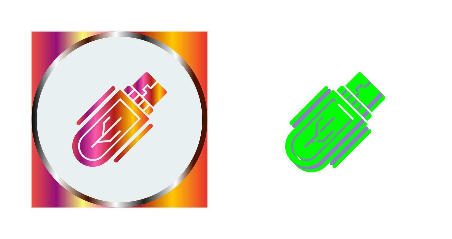 Usb Drive Vector Icon