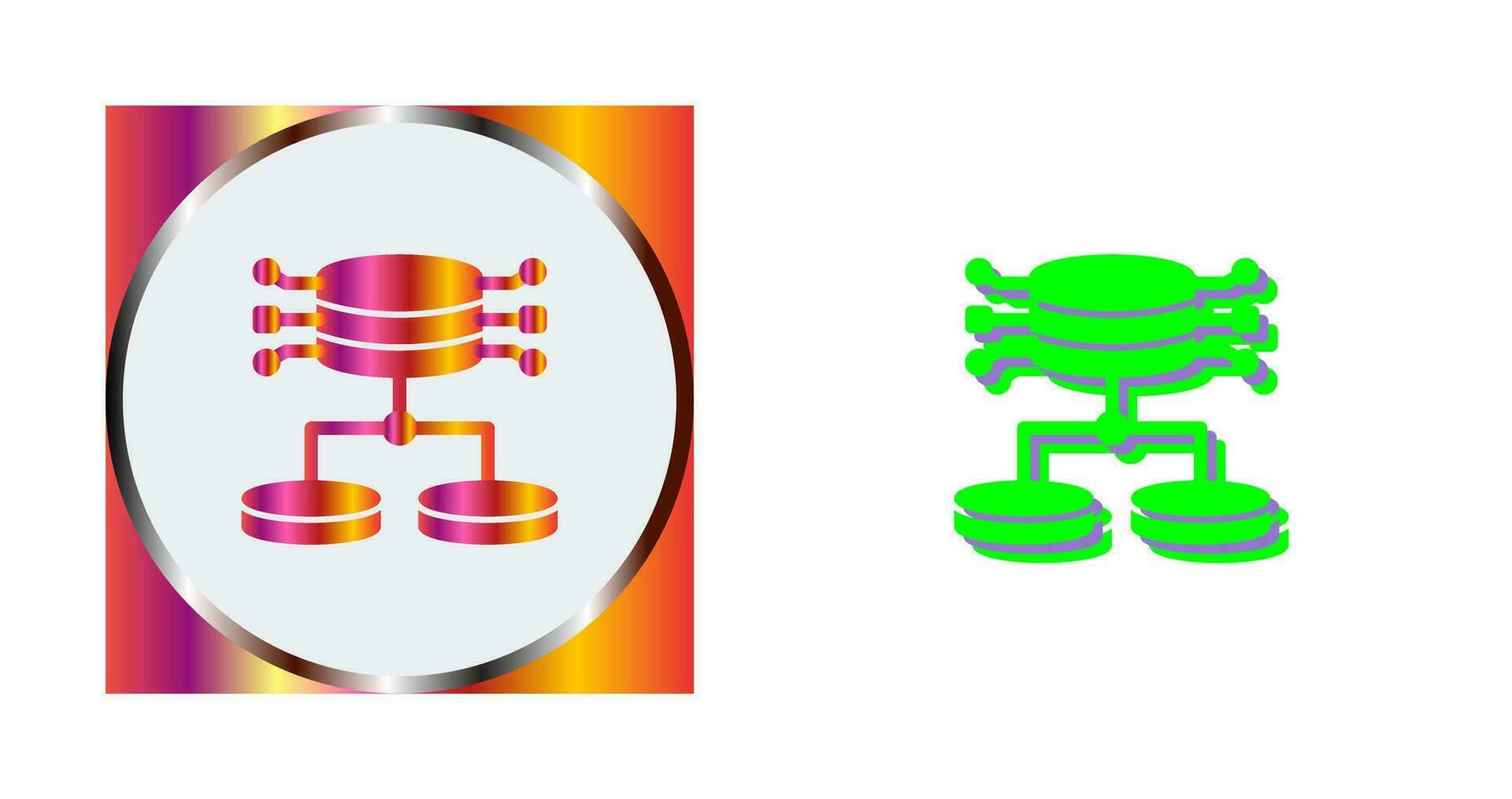 Structured Data Vector Icon