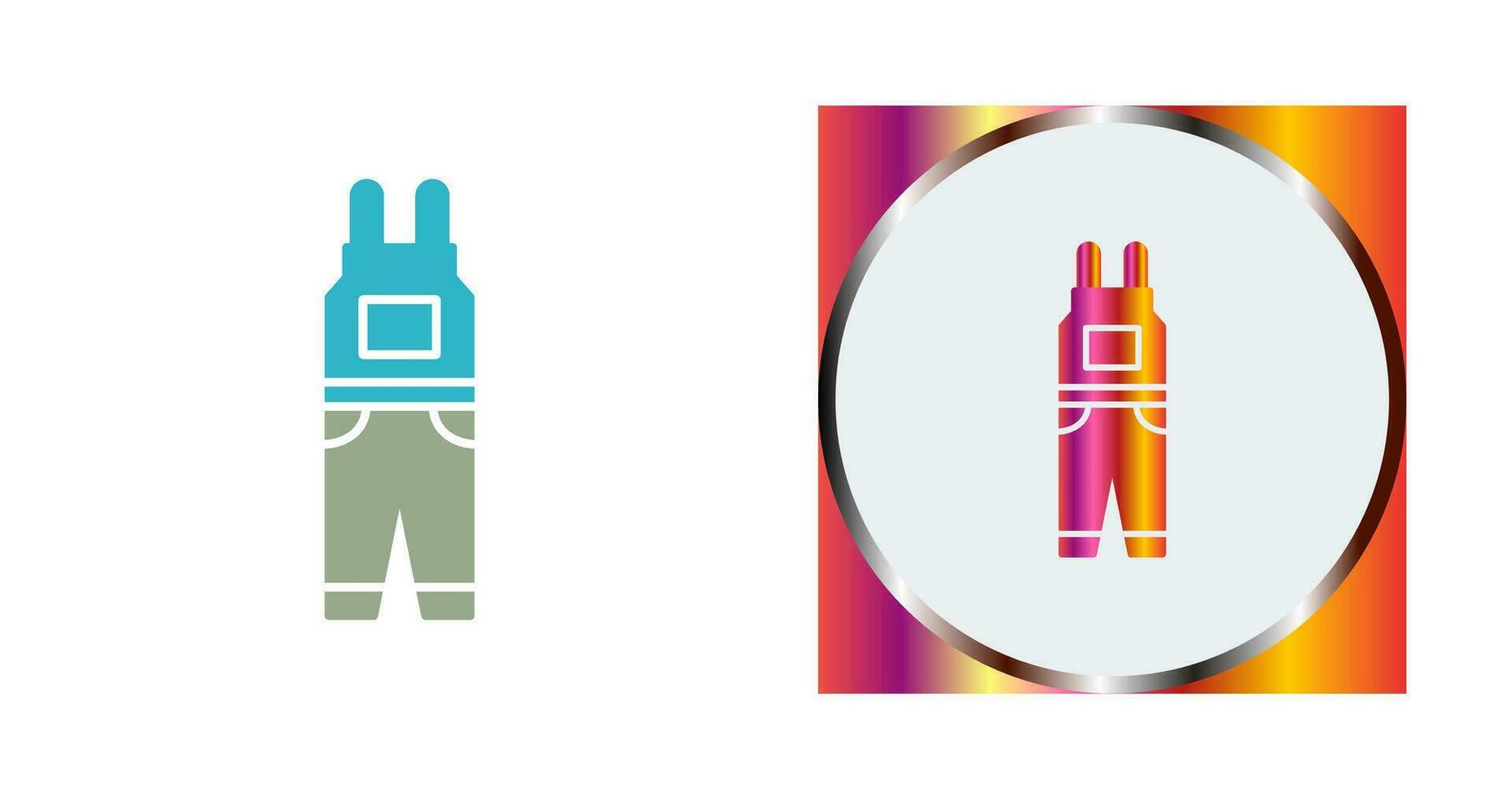 Jumpsuit Vector Icon