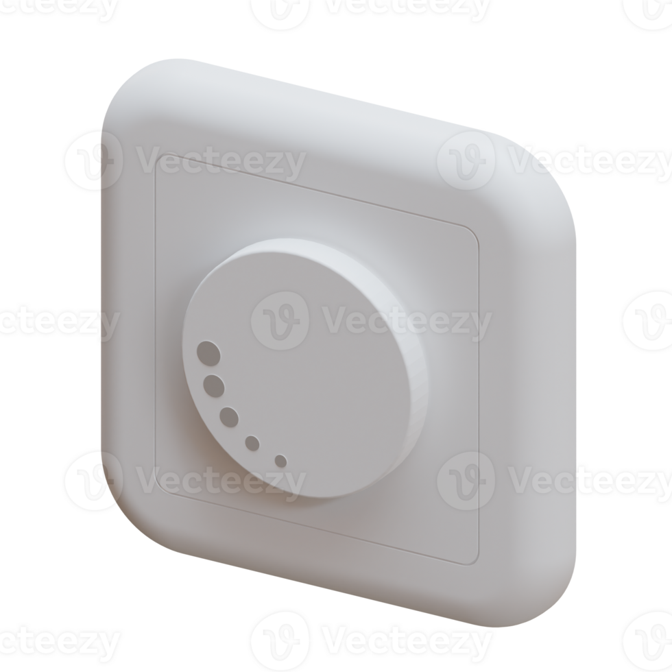 Dimmer Switch 3D Illustration 29859950 PNG