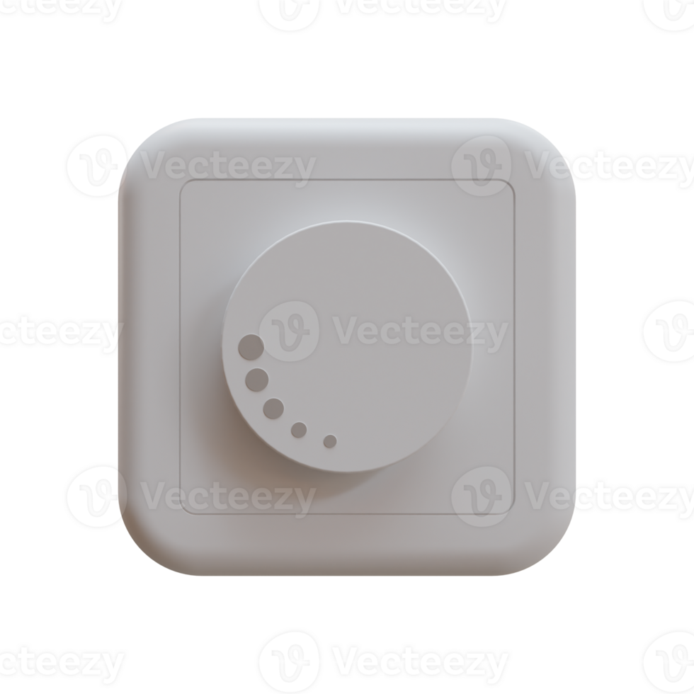 Dimmer Switch 3D Illustration 29859967 PNG