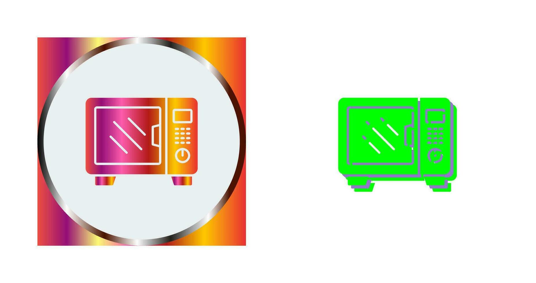 Microwave Vector Icon