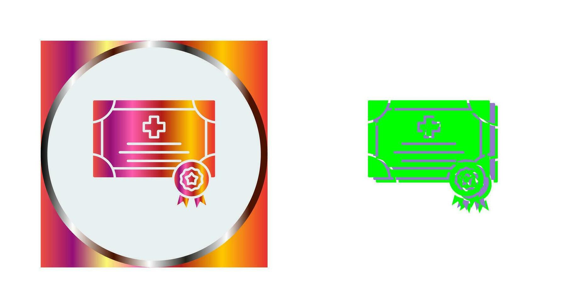 Certificate Vector Icon