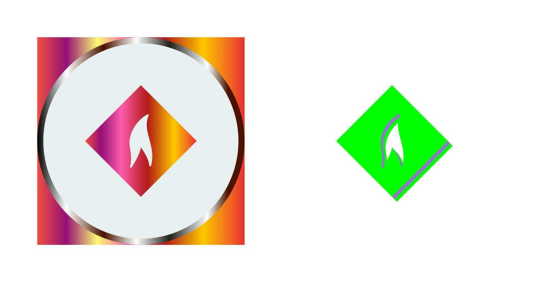 Flammable Material Vector Icon