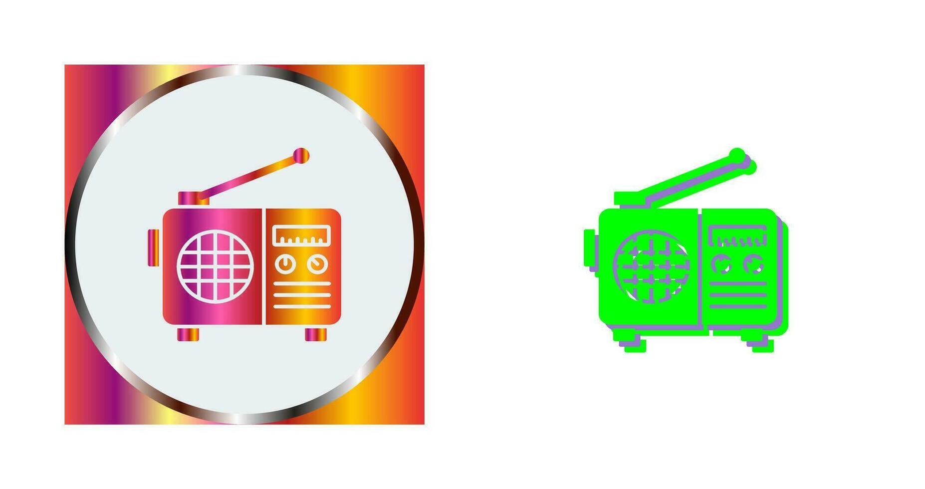 Radio Vector Icon